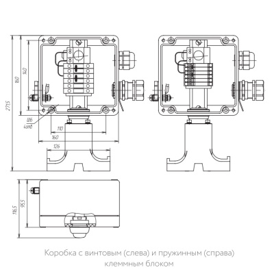 Коробка соединительная РТВ 601-1Б/0-ИС в России